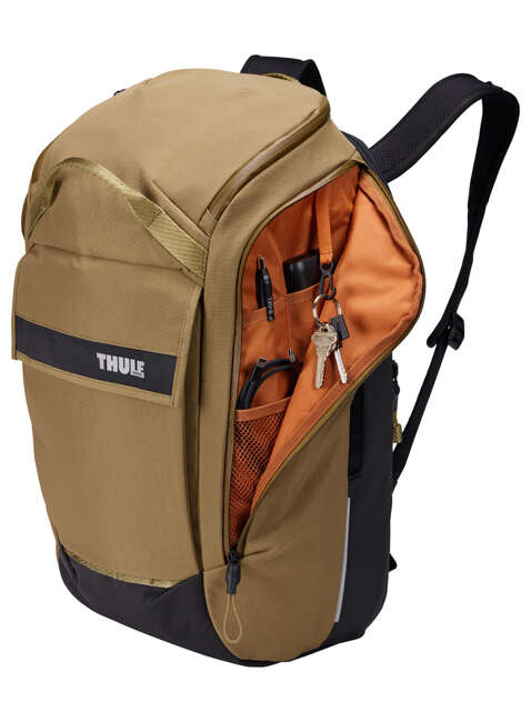 Hybrydowy plecak sakwa na rower Thule Paramount Hybrid 26 l - nutria brown