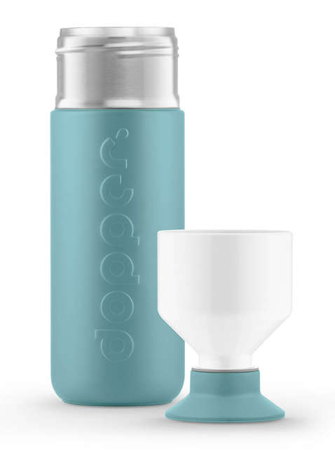 Izolowana butelka Dopper Insulated 580 ml - bottlenose blue