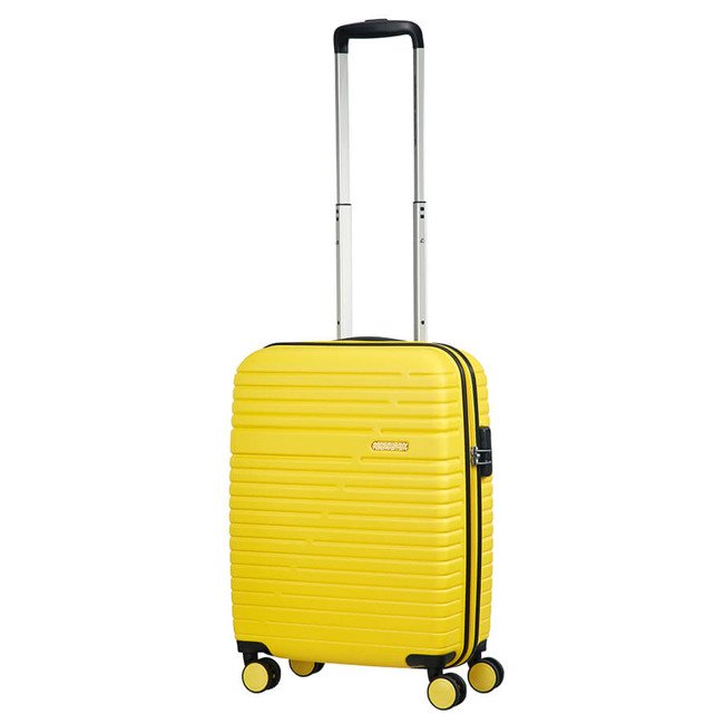 Kabinowa walizka American Tourister Aero Racer - lemon yellow