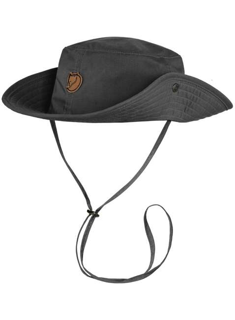 Kapelusz Fjallraven Abisko Summer Hat - dark grey