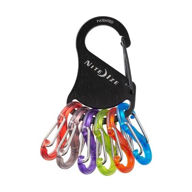 Karabinek na klucze KeyRack™ S-Biner® Nite Ize - black / assorted