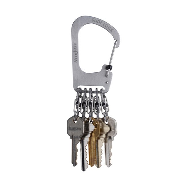 Karabinek na klucze SlideLock KeyRack Nite Ize - stalowy