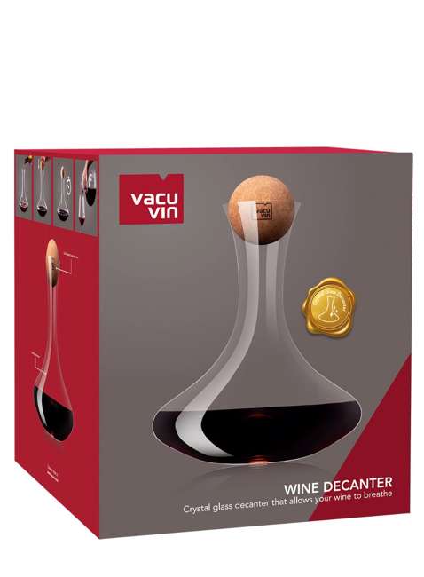 Karafka do wina Vacu Vin Wine Decanter ze szkła kryształowego