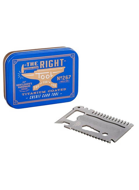 Karta wielofunkcyjna Gentlemen's Hardware Credit Card Tool - tytan