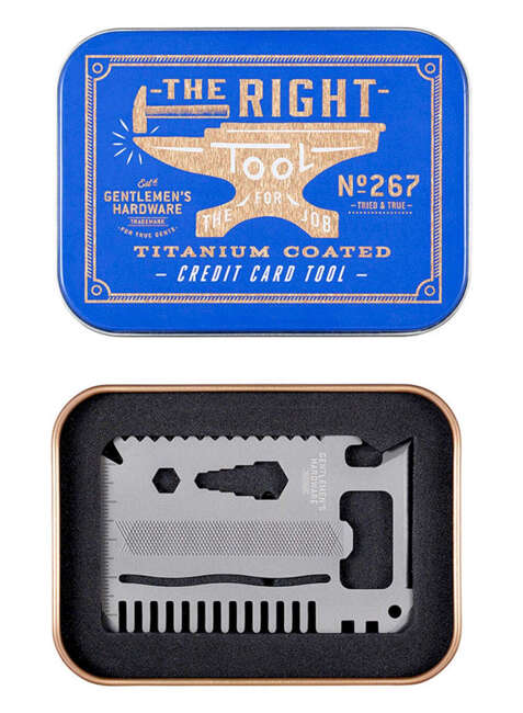 Karta wielofunkcyjna Gentlemen's Hardware Credit Card Tool - tytan