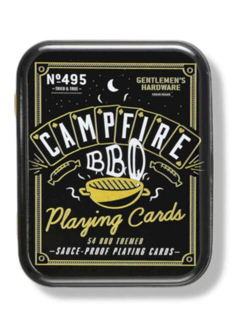 Karty do gry Gentlemen's Hardware Campfire BBQ Cards