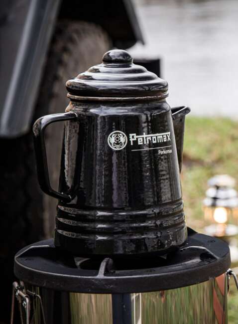 Kawiarka turystyczna Petromax Percolator Perkomax - black