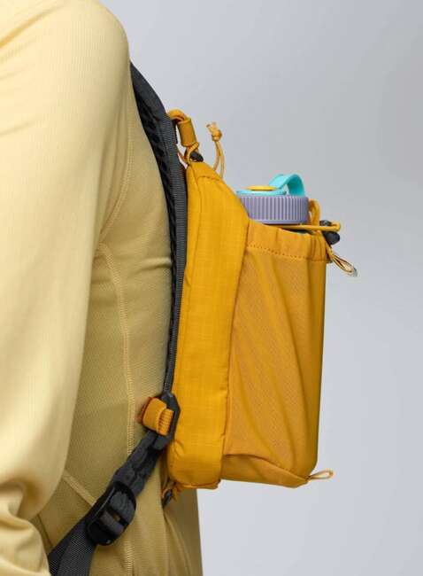 Kieszeń do plecaka Fjallraven Abisko Bottle Pocket - mustard yellow