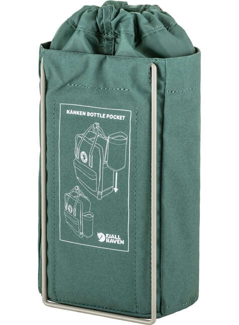 Kieszeń do plecaka Fjallraven Kanken Bottle Pocket - frost green