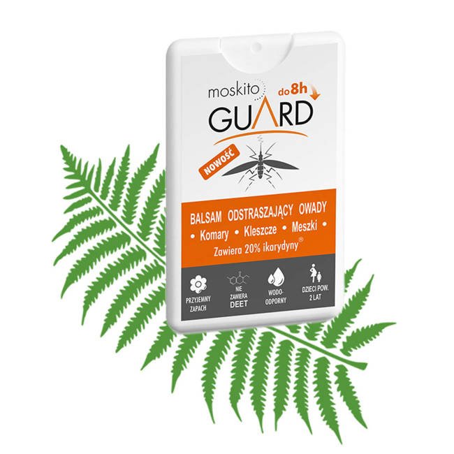 Kieszonkowy balsam odstraszający owady Moskito Guard 18 ml