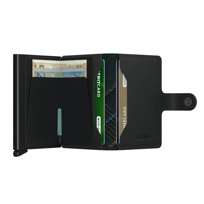 Kieszonkowy portfel Miniwallet Secrid Stitch Linea - orange