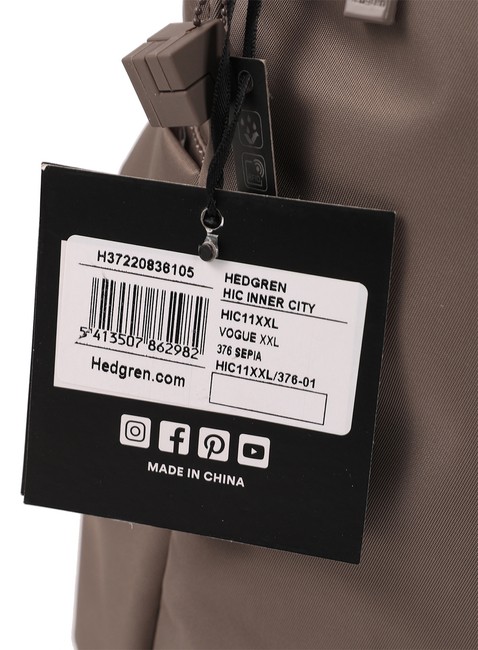 Klasyczny plecak Hedgren Vogue XXL - sepia