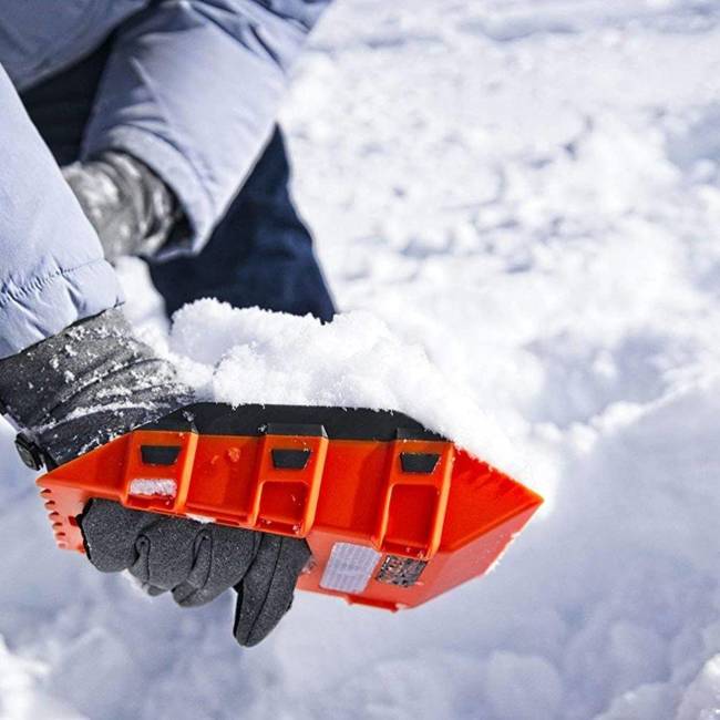 Kompaktowa łopata ze skrobaczką Safety shovel Mini Stayhold