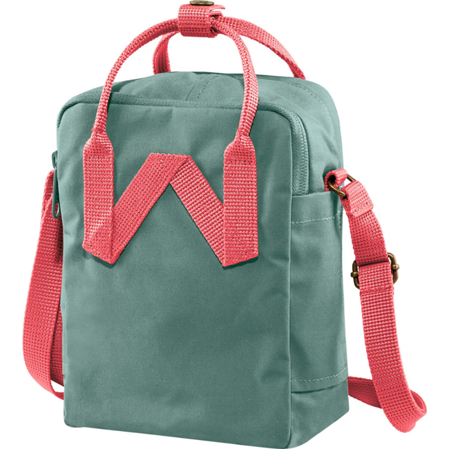 Kompaktowa torba na ramię Kanken Sling Fjallraven - frost green / peach pink