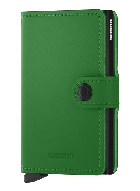 Kompaktowy portfel RFID Secrid Miniwallet Matte - bright green