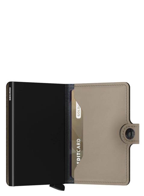 Kompaktowy portfel RFID Secrid Miniwallet Matte - desert