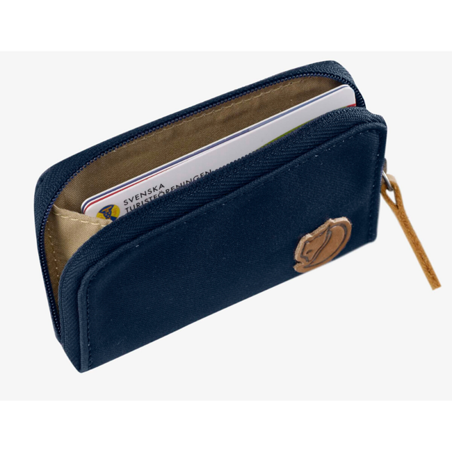 Kompaktowy portfel na karty Zip Card Holder Fjallraven - navy 