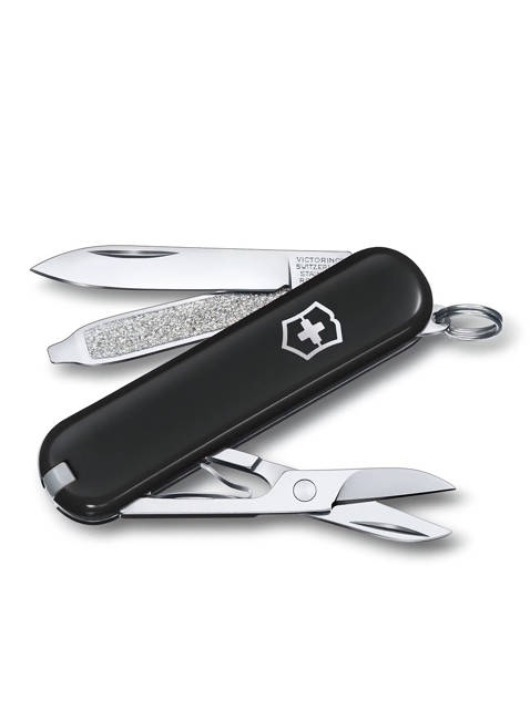 Kompaktowy scyzoryk Victorinox Classic SD - dark illusion