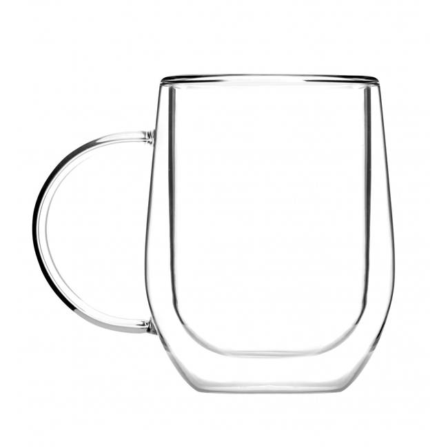 Komplet 2 szklanek z podwójną ścianką Vialli Design Amo 300 ml
