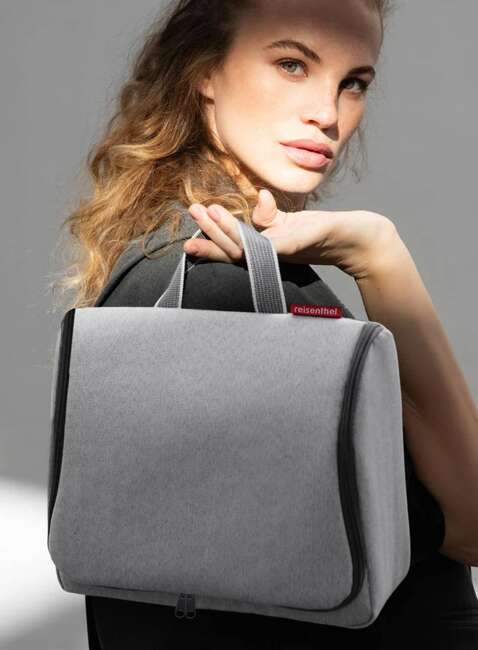 Kosmetyczka Reisenthel Toiletbag XL - herringbone grey