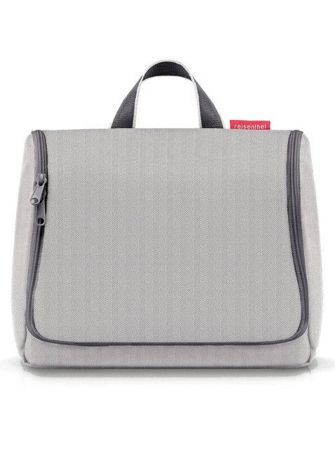 Kosmetyczka Reisenthel Toiletbag XL - herringbone grey