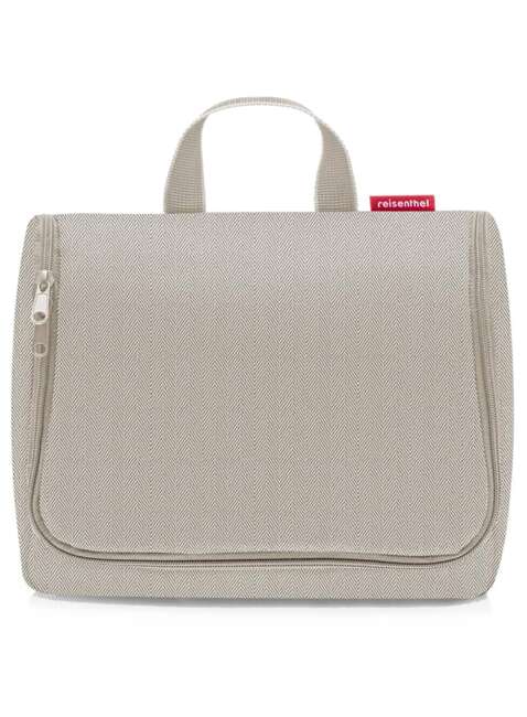 Kosmetyczka Reisenthel Toiletbag XL - herringbone sand