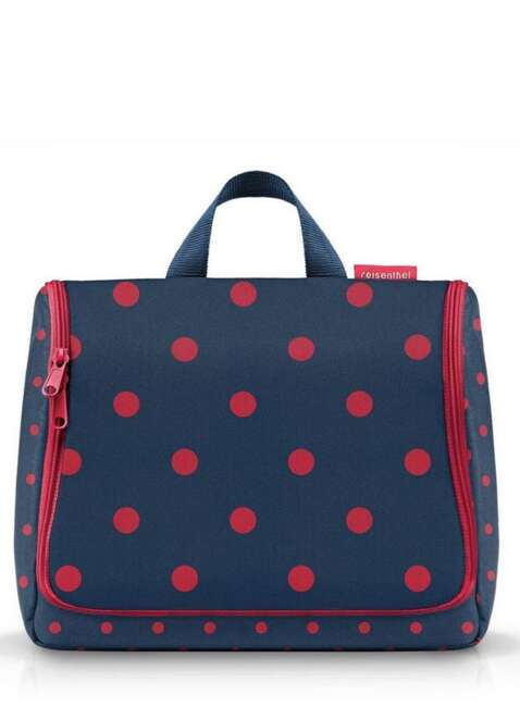 Kosmetyczka Reisenthel Toiletbag XL - mixed dots red