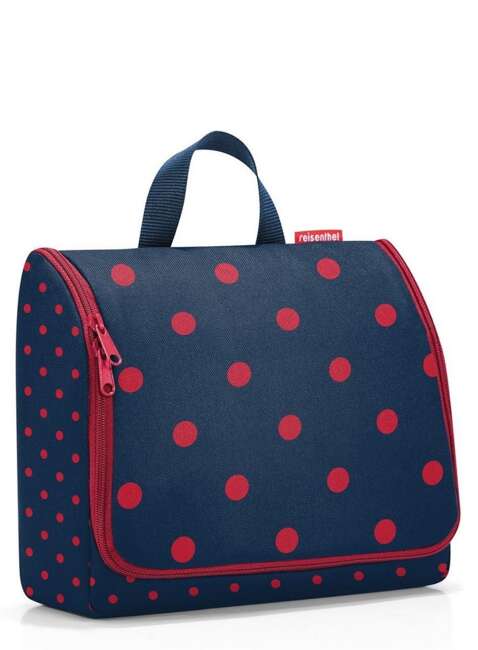 Kosmetyczka Reisenthel Toiletbag XL - mixed dots red