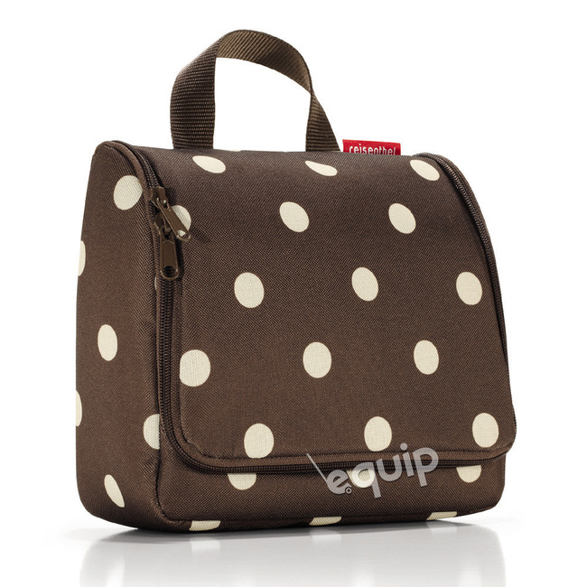 Kosmetyczka Reisenthel Toiletbag - mocha dots