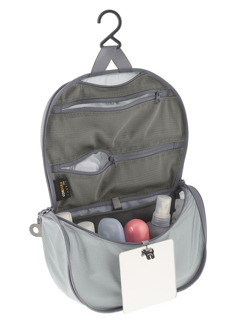 Kosmetyczka Sea to Summit Ultra-Sil Hanging Toiletry Bag  - highrise grey