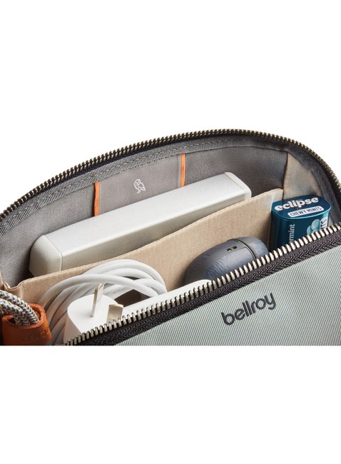 Kosmetyczka organizer na elektronikę Bellroy Desk Caddy - eucalyptus