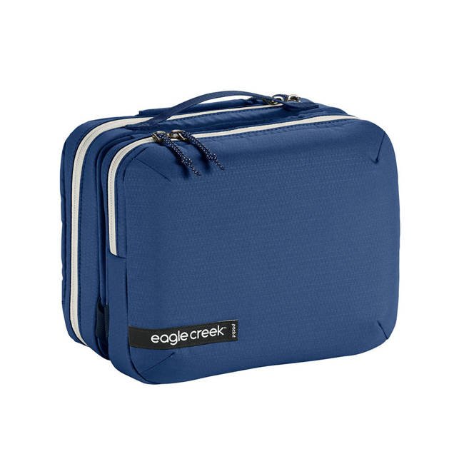 Kosmetyczka podróżna Eagle Creek Pack It Reveal Trifold Toiletry Kit - aizome blue