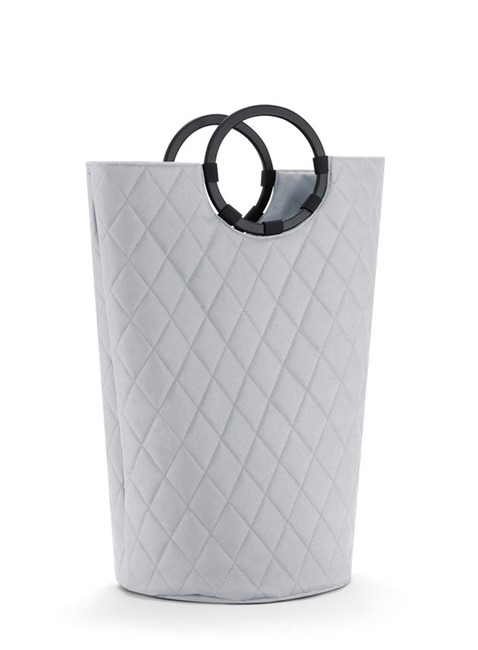 Kosz domowy torba na pranie Reisenthel Loophome M - rhombus light grey