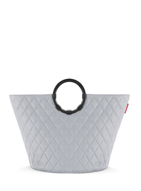 Kosz domowy torba na pranie Reisenthel Loophome S -  rhombus light grey