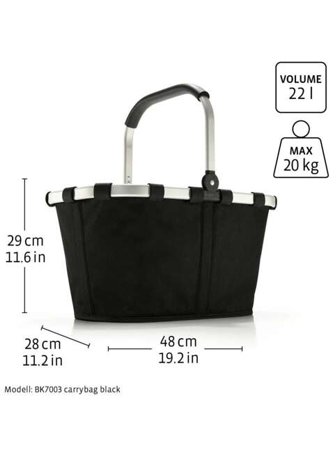 Koszyk na zakupy plażę Reisenthel Carrybag - cord sand