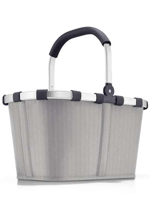 Koszyk na zakupy plażę Reisenthel Carrybag - herringbone grey