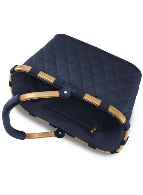 Koszyk na zakupy plażę Reisenthel Carrybag - rhombus midnight gold