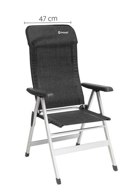 Krzesło turystyczne Outwell Melville - black / grey