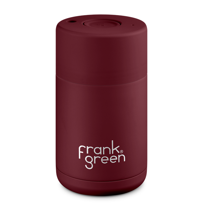 Kubek na kawę Frank Green Stainless Steel 295 ml - merlot