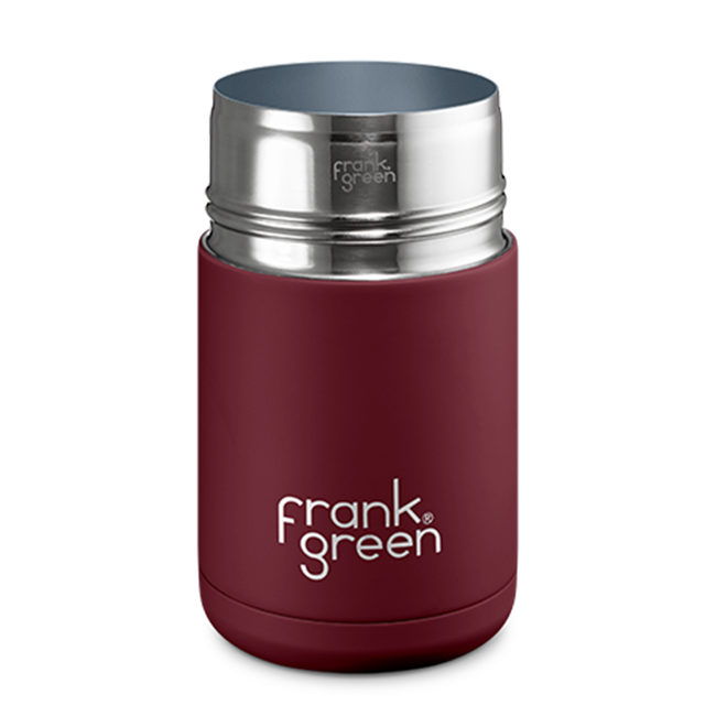 Kubek na kawę Frank Green Stainless Steel 295 ml - merlot