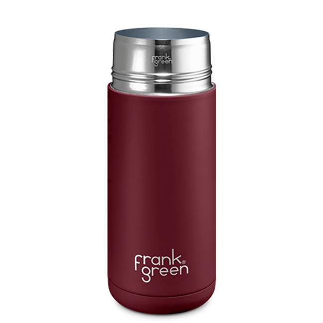Kubek na kawę Frank Green Stainless Steel 475 ml - merlot