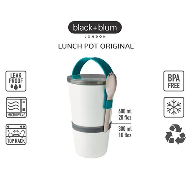 Kubek / pojemnik na posiłki 900 ml LUNCH POT ORIGINAL Black + Blum - olive