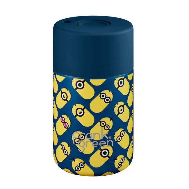 Kubek stalowy Frank Green Minions Ceramic 295 ml - deep ocean