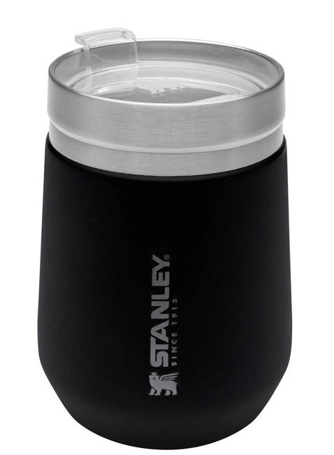 Kubek termiczny Stanley Go Everyday Wine Tumbler 0,29 l - matte black pebble