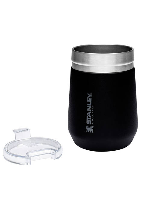 Kubek termiczny Stanley Go Everyday Wine Tumbler 0,29 l - matte black pebble