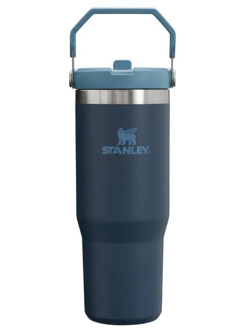 Kubek termiczny Stanley IceFlow Flip Straw Tumbler 0,89 l - navy