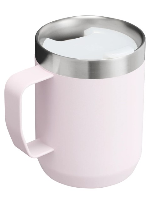 Kubek termiczny z pokrywką Stanley Classic Legendary Camp Mug 0,23 l - rose quartz