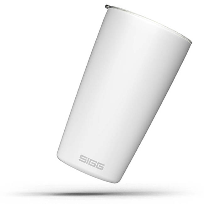 Kubek termiczny z powłoką ceramiczną Sigg Neso Pure Ceram 0,4 l - white