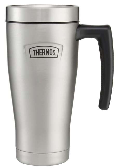 Kubek termiczny z uchwytem Thermos Icon Mug  0,47 l - matte stainless steel