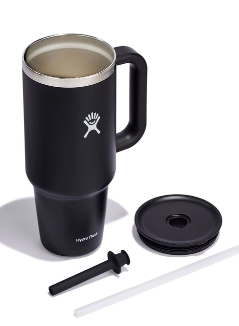 Kubek termiczny ze słomką Hydro Flask All Around™ Travel Tumbler 1182 ml - black